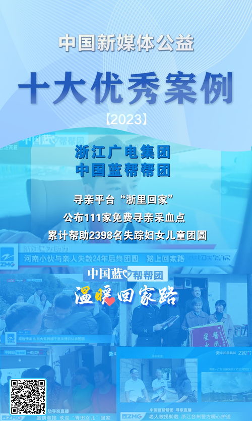 2023年中國(guó)新媒體公益十大優(yōu)秀案例發(fā)布 廣播電視節(jié)目制作經(jīng)營(yíng)新篇章